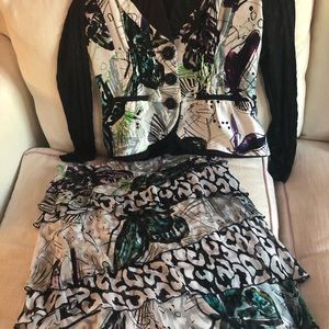 White House Black Market Two Piece Suit